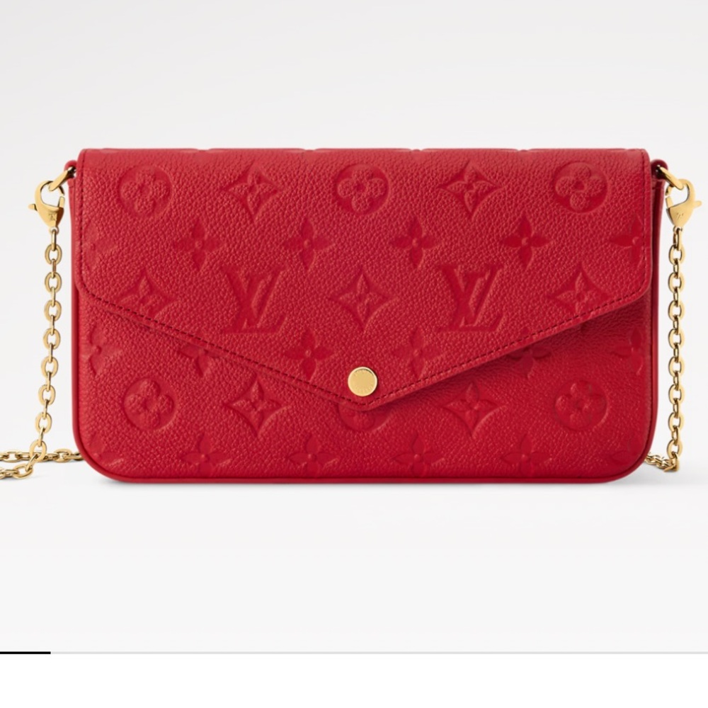 Louis Vuitton Pink Wallet on Chain